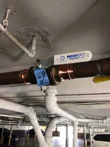 Copper pipe repair and valve work for Water Line Repair in Weston